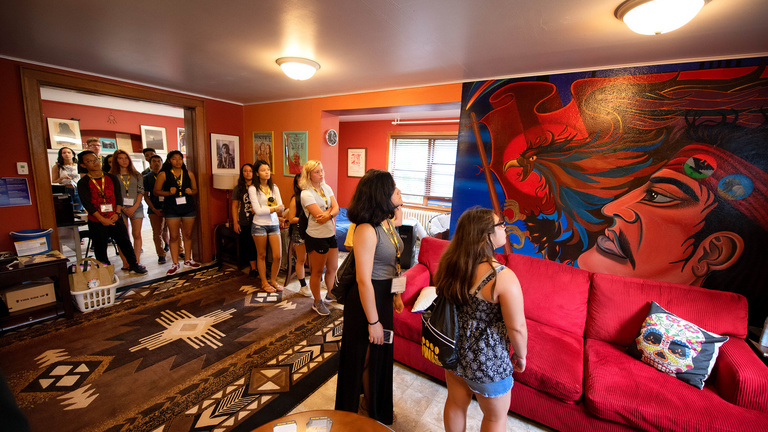 Iowa Edge students visit Cultural Resource Centers